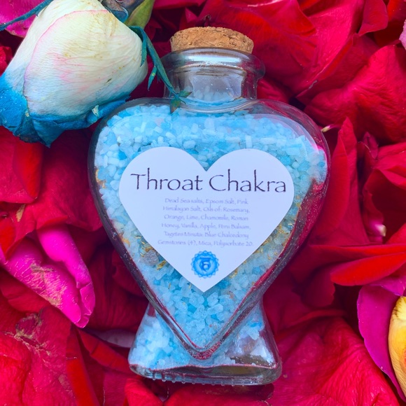 Throat Chakra (Vishuddha) Bath Salt - Picture 1 of 3